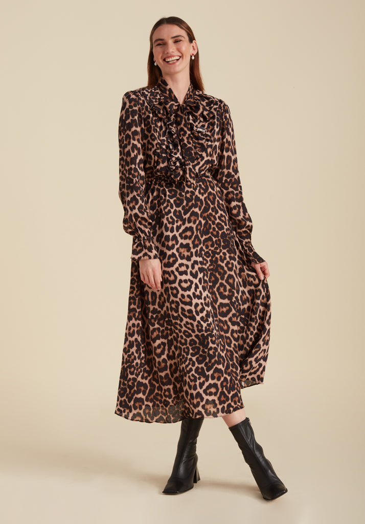 Lily and clearance lionel leopard dress