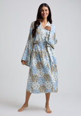 Corina Robe With Pouch Summer Patchwork Multi