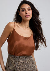 Roxy Cami in Brown