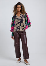 Celeste Floral Printed Blouse In Multi