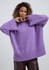 Full sleeves roll neck jumper