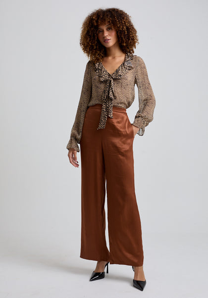 Leon Trouser in Brown