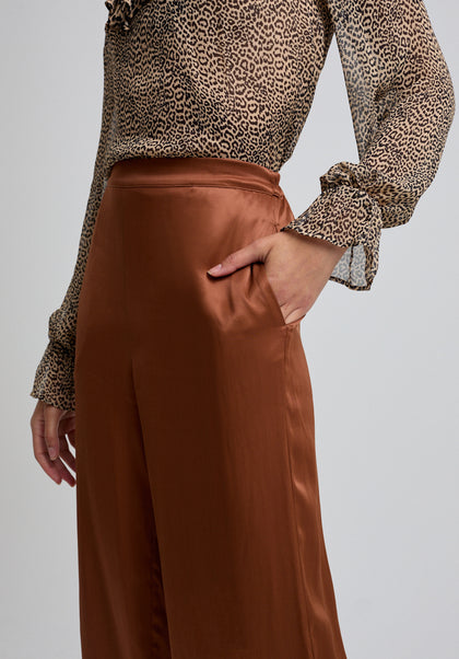 Leon Trouser in Brown