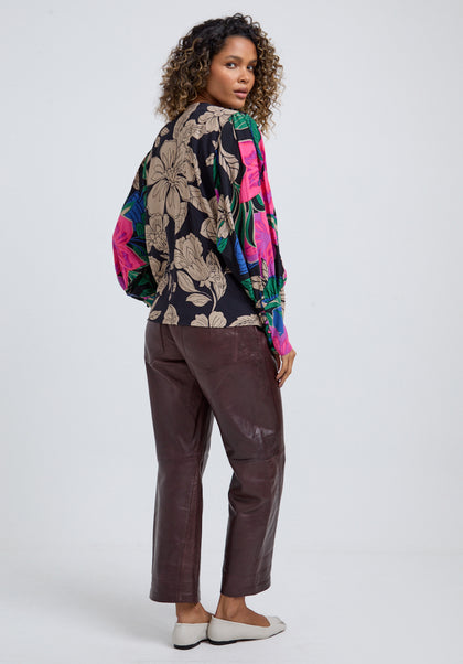 Celeste Full sleeves Blouse In Multi