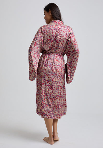 Corina Aster Robe in Pink