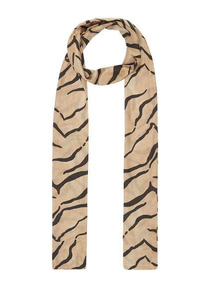 Nova Tiger Necktie in Brown