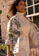 Alexia Roll Neck Sleeveless Knit Top In Cream